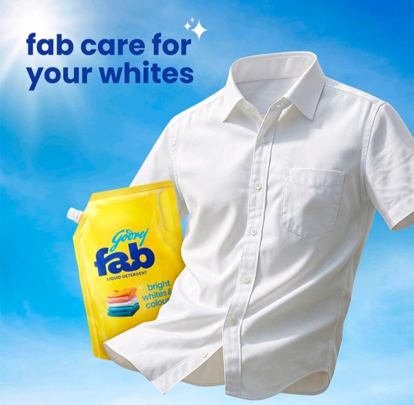 Godrej Fab Liquid Detergent Refill - 2 Itr