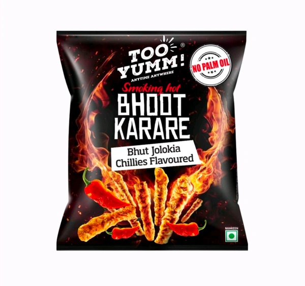 Too Yumm Bhoot Karare Spicy Chilli Crisps Snack - 3 x 67 g