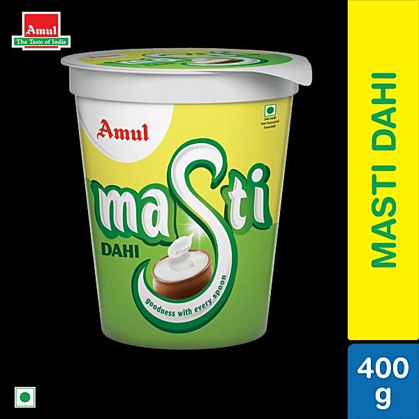 Amul Masti Cup Curd - 400 g