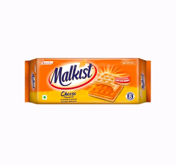 Malkist Cheese Flavoured Cracker Biscuit - Family Pack - 144 g