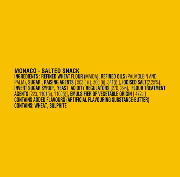 Parle Monaco Classic Regular Biscuit - 696 g