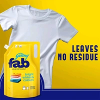 Godrej Fab Liquid Detergent Refill Pouch - 950.ml