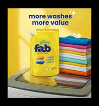 Godrej Fab Liquid Detergent Refill Pouch - 950.ml