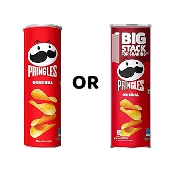 Pringles Original Potato Chips - 134 g 141 g