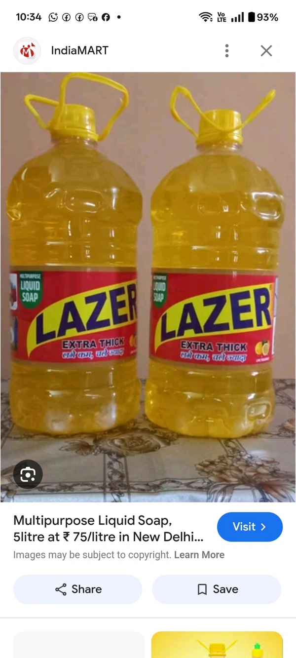 Dish Wash (Multipurpose) 5 Ltr