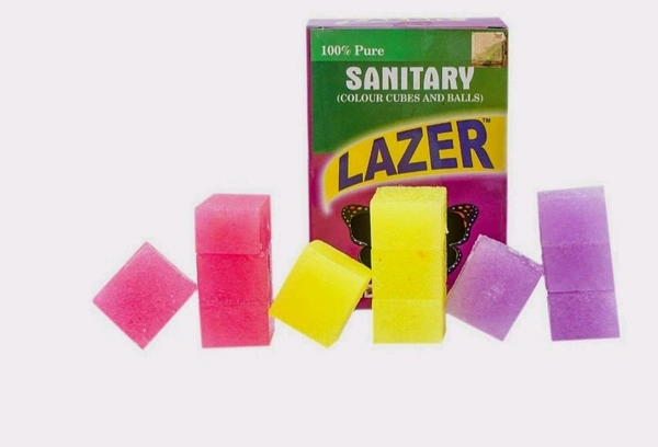 Sanitary Color Cubes 