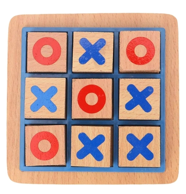 Wooden Tic Tac Game