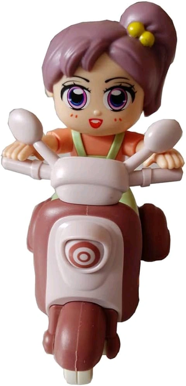 Scooter With Cute Girl