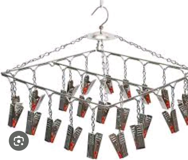Steel Clothes Hanging Clip