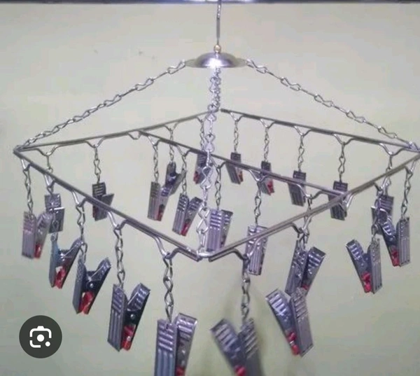 Steel Clothes Hanging Clip