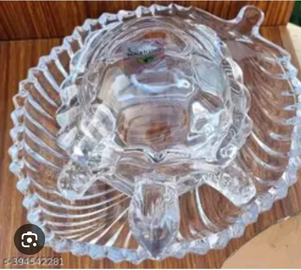 Big Turtle With Tray Glass