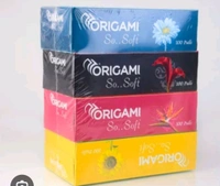 Origami Car Soft Tissue 4 Box Set