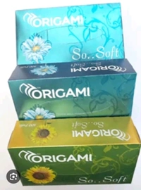 Origami Car Soft Tissue 4 Box Set