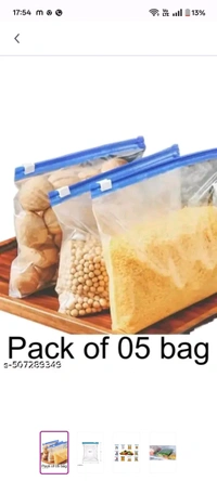 Zip Pouch 10 Pcs