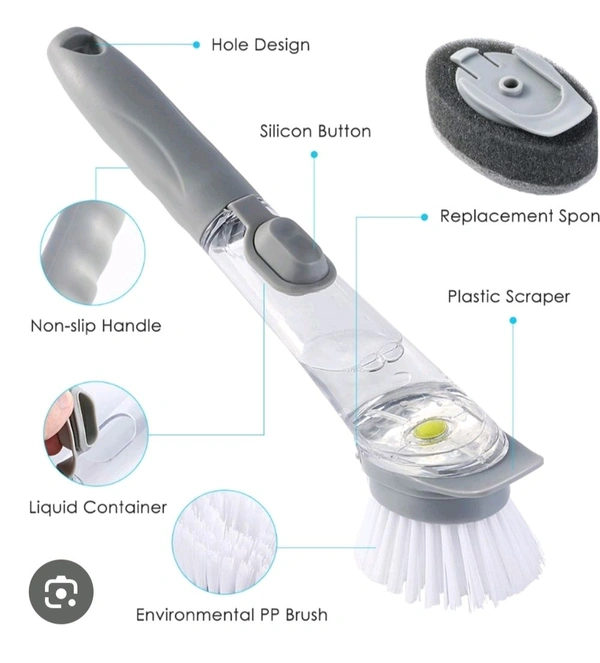 2 In 1 Cleaning Sink Brush