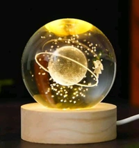 Medium Crystal Ball Lamp