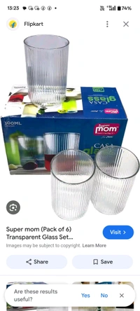Unbreakable Glass Mom 300 Ml