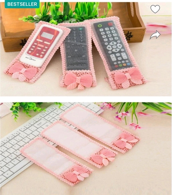 Remote Cover set Of 3 Pcs 