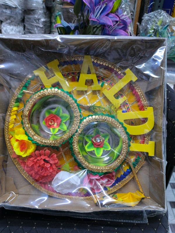 Haldi Decorative Thali