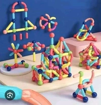 Magnetic Sticks 64 Pcs