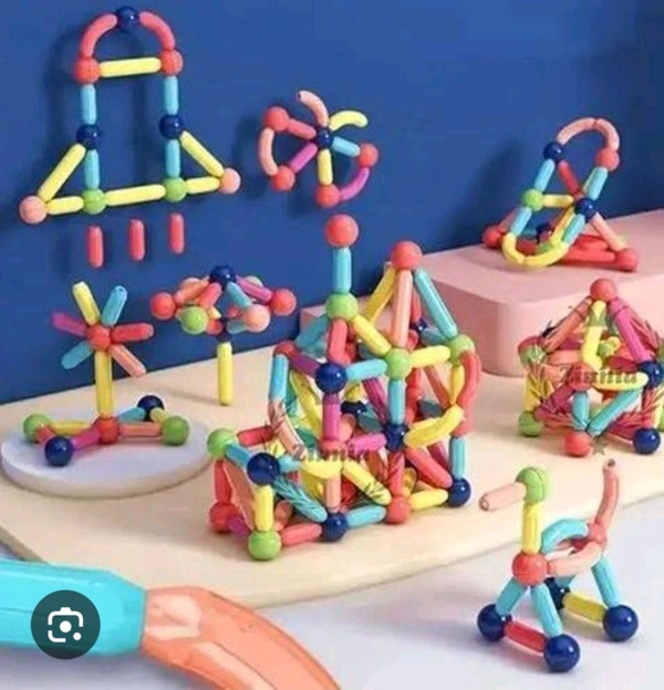 Magnetic Sticks 64 Pcs