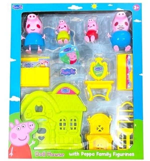 Doll House With Peppe Family
