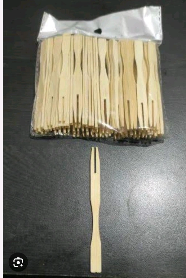 Wooden Fruit Fork 