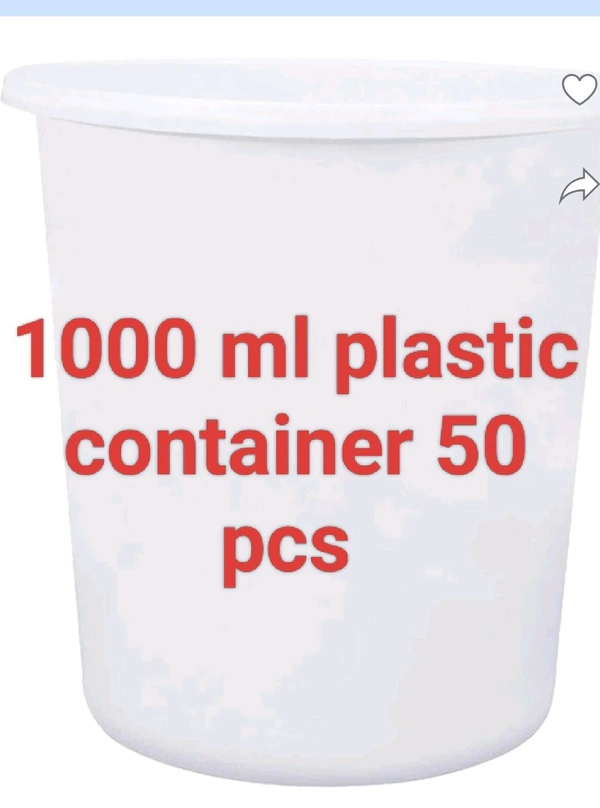 1000 Ml Plastic Container 