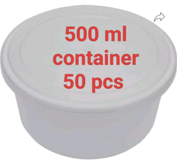 500 Ml Plastic Container 
