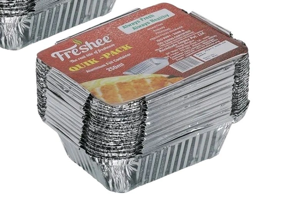 Silver Container 250 Ml