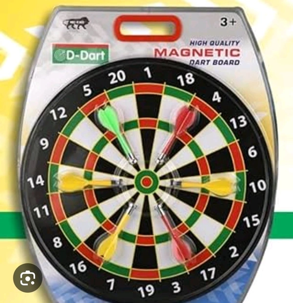 Magnetic Dart Board 14" 5+
