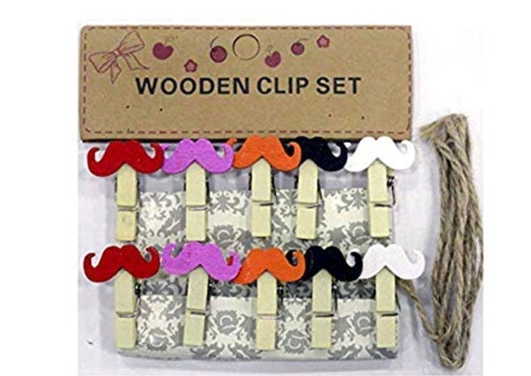 Small Wooden Clip