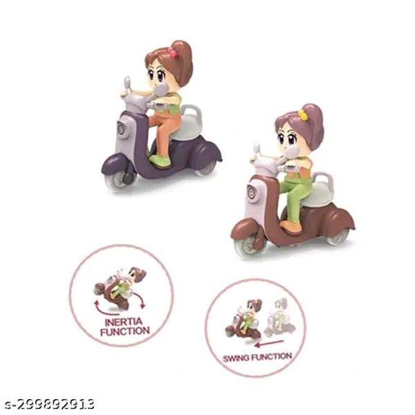 Scooter With Cute Girl
