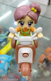 Scooter With Cute Girl