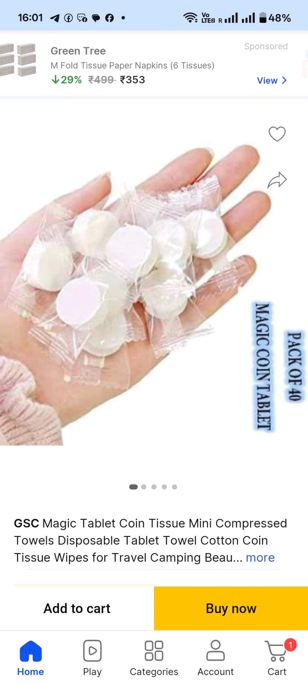 Tablet Tissue