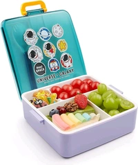 Lunch Box Safe 3 In 1 Compartment