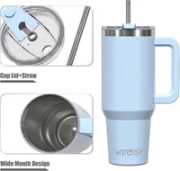 Tumbler Stainless With Strow 