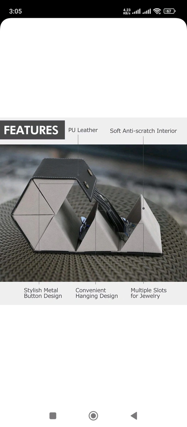 Sunglasses Multipurpose Vanity Box