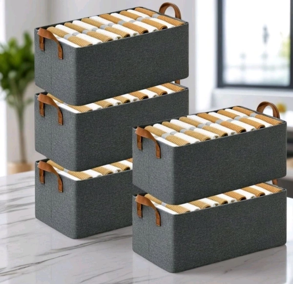 Storage Bax 26 LTR Fabric Foldable Steel