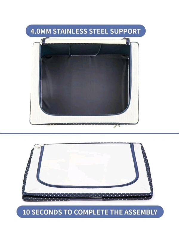 Storage Fabric Box Foldable 66 LTR