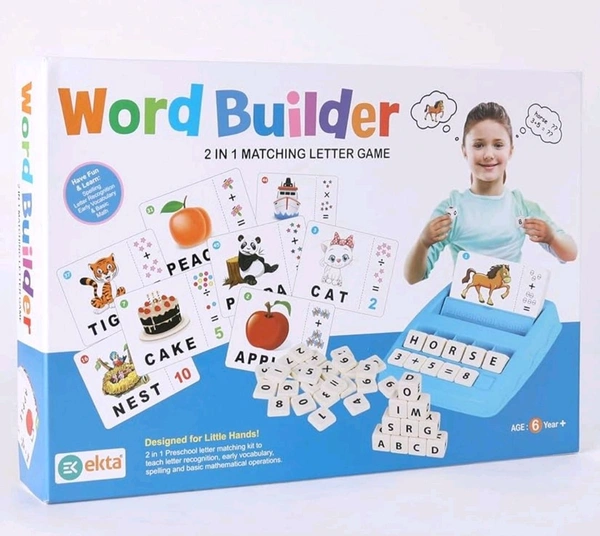 Word Builder 2 In 1 Matching Game