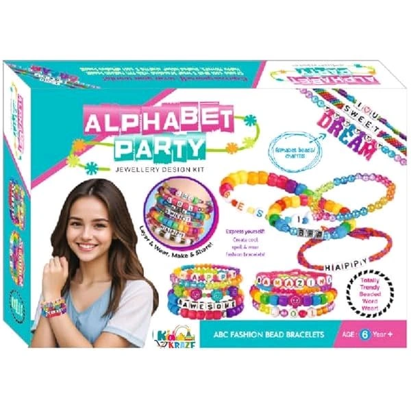 Alphabet Party Jewelry Design Kolit