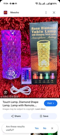Rose Table Lamp