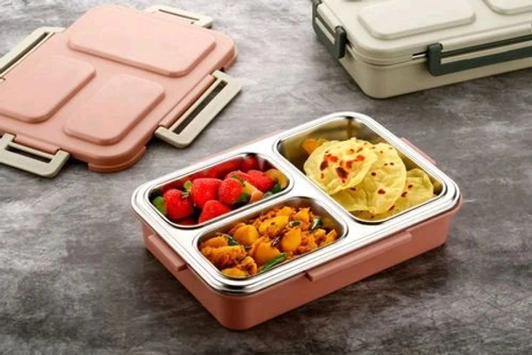 Lunch Box 3 Compartment Ganesh 