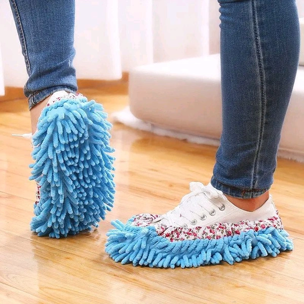 Microfiber Duster Mop Cleaner Slippers