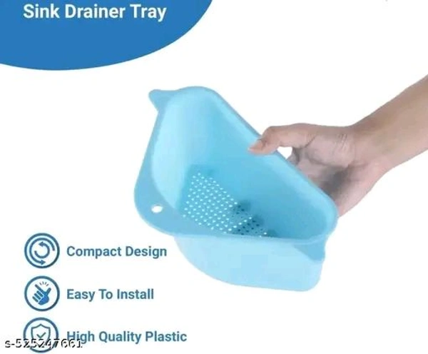 Corner Kitchen Sink Strainer Basket