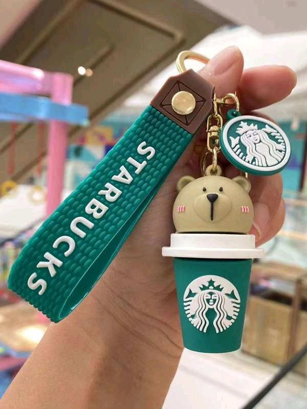 Starbucks Bear Key Chain