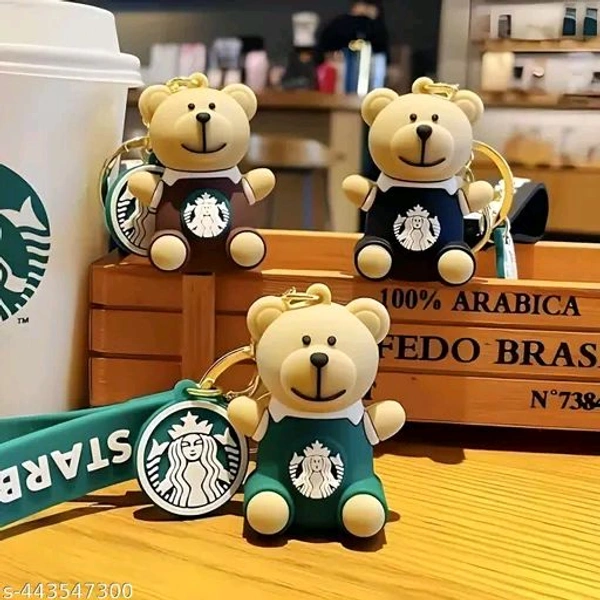 Starbucks Bear Key Chain