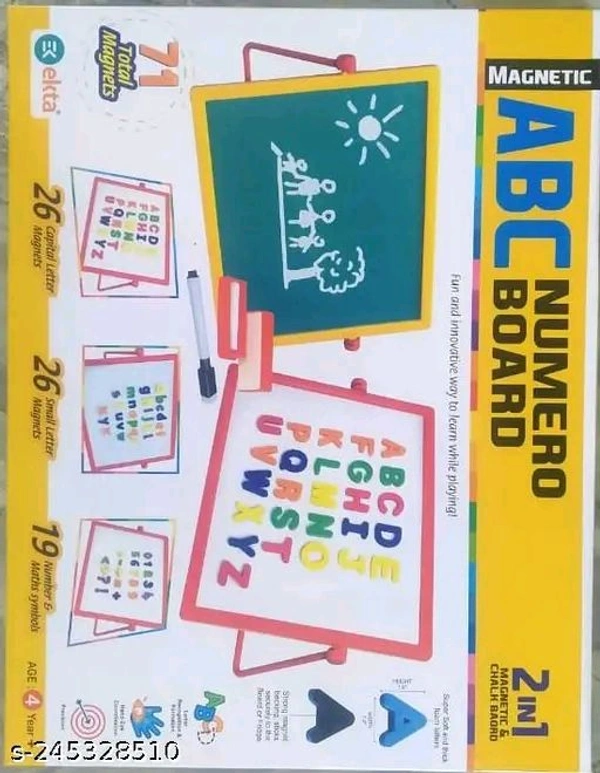 ABC Numero Board 2 In 1 