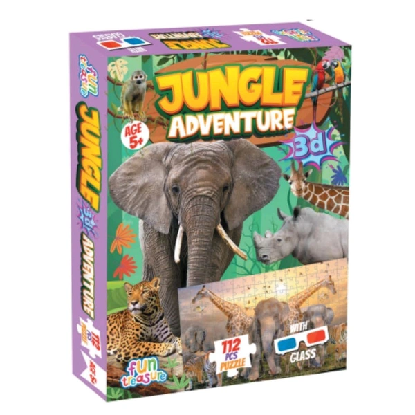 Jungle Adventure 3D Puzzle